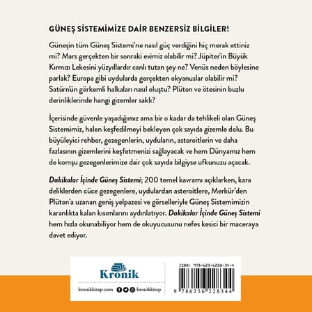 Dakikalar İçinde Güneş Sistemi - Anında Açıklanan 200 Temel Kavram