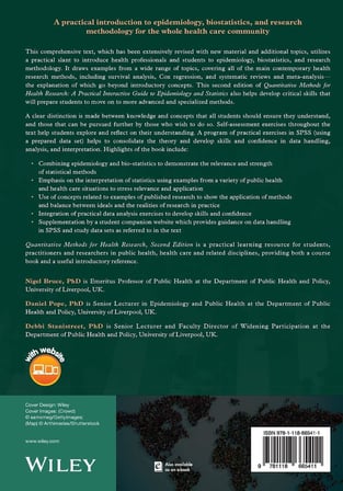 Quantitative Methods for Health Research: A Practical Interactive Guide to Epidemiology and Statistics