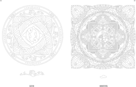 Color Yourself to Mindfulness: 100 Mandalas and Motifs to Color Your Way to Inner Calm