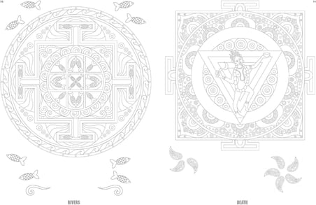 Color Yourself to Mindfulness: 100 Mandalas and Motifs to Color Your Way to Inner Calm