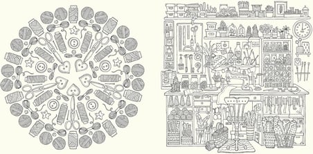 Rooms of Wonder: Step Inside this Magical Colouring Book