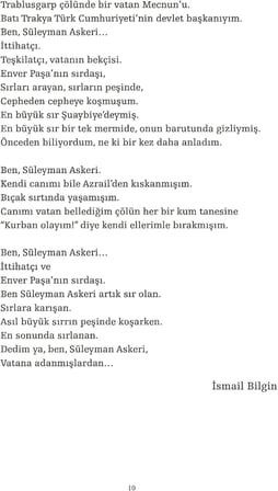 Süleyman Askeri Bey: Adanmışlardan, Ya Hep Ya Hiç
