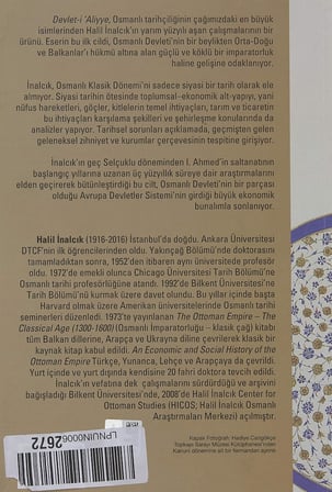 Devlet-i Aliyye - I: Osmanlı İmparatorluğu Üzerine Araştırmalar 1