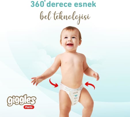 Baby Pants 3 Numara Midi 1 Paket 34 Adet