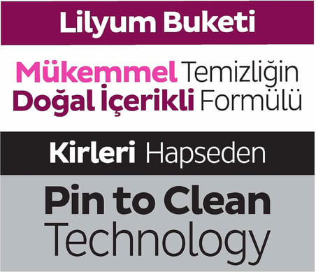 Easy Clean Lilyum Buketi Yüzey Temizlik Havlusu Çanta Boy 20 Yaprak