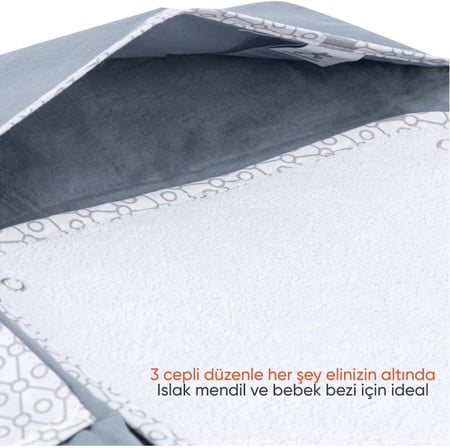 Hero Nakışlı Alt Değiştirme Çantası Koala