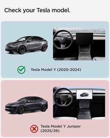 Tesla Model Y Legacy 2024-2023 Arka Koltuk Emniyet Kemeri Yükseltici TO250 Black - ACP06041