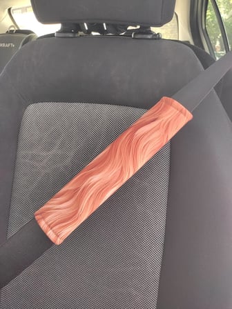 Premium Dijital Baskılı, Emniyet Kemeri Pedi, Emniyet kemer yastığı, Emniyet Kemeri kılıfı, Voleur Kumaş, Ekstra Yumuşak, 2 Adet, Premium Dijital Baskı, 4 MM süngerli