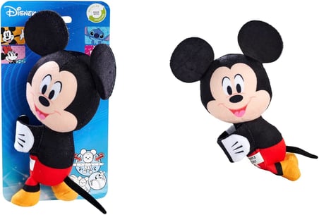 6315870156, Disney Mickey Kafabandı, Kolay Temizlenebilir, Rahat Tasarım, Kıyafetler ile Takılabilir, 17 Cm