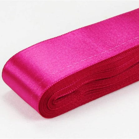 Fuşya Renk Saten Kurdela 4 Cm. X 10 Metre (Fuşya)