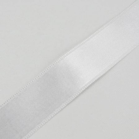 Beyaz Saten Kurdela 3 Cm. X 10 Metre