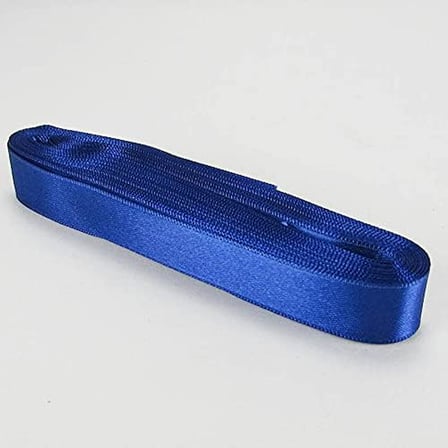Lacivert Saten Kurdela 2 Cm. X 10 Metre
