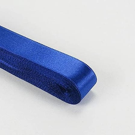 Lacivert Saten Kurdela 2 Cm. X 10 Metre