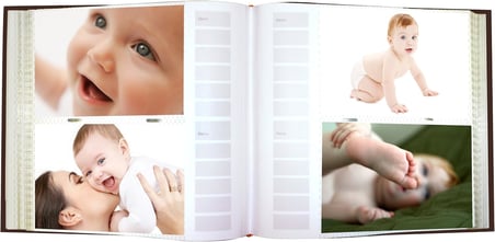 (Pink) - EV-246FB/O 200-Pocket Baby Owl Printed Designer Frame Cover Pink