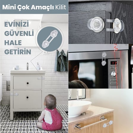 10 Adet Dolap Kilidi,12 Adet Priz Kapağı,8 Adet Köşe Koruyucu,Çocuk Güvenliği,Bebek Ekipmanları