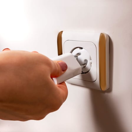 12 Adet Priz Kapağı Çocuk Ve Bebek Elektirik Emniyet Kapağı