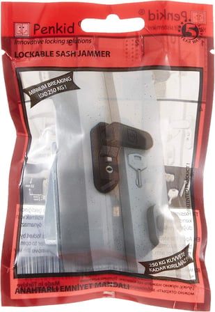 AGU-017 Pimapen Kapı ve Pencere Çocuk Kilidi (Beyaz, 72g)