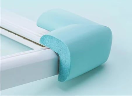 4 adet bebek güvenliği, köşe masa köşe koruyucu, mobilya köşeleri, açı koruma çocuk emniyet bandı, kenar köşe muhafızları, Sivri Köşe Koruma, yastık tampon köpük sünger