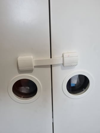 Undvika çoklu kilit, beyaz, iki adet