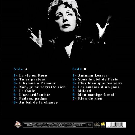 Edith Piaf - La Vie En Rose   (Plak)  