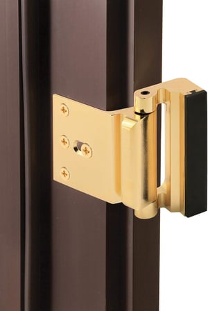 Defender Security U 11442 Kapı Takviye Kilidi - Evinize Ekstra, Yüksek Güvenlik Katın ve İzinsiz Girişi Önleyin - 7,62 cm Durdurma, Alüminyum Yapı