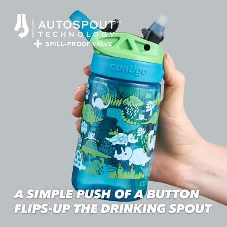 Gizmo Flip Unicorn Çelik Çocuk Suluğu 420 mL Pembe