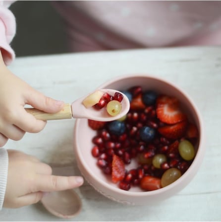 BASICS Mama Kaşığı Pinky Pink/Powder Grey
