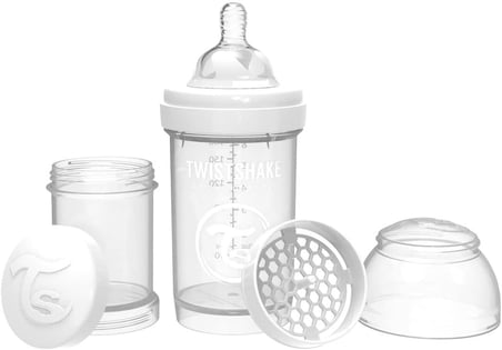 Anti-Kolik Bebek Biberonu Beyaz 2+ Ay 260 ml
