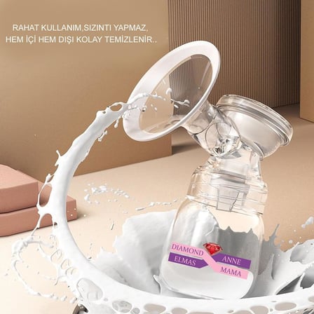 Diamond Mama Elmas Anne Elektirikli Gögüs Pompası Çiftli MZ-600T