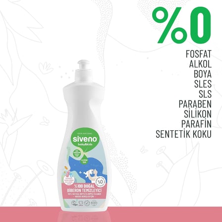 Baby Doğal Emzik ve Biberon Temizleyici 500 ml