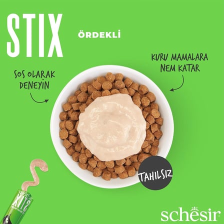 Stix Ördekli Krem Ödül Maması 12x6x15g