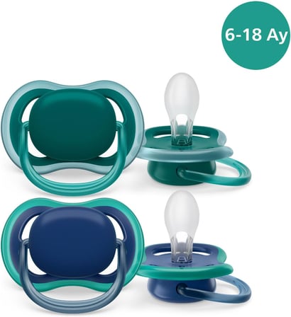 Philips Ultra Air Emzik 6-18 Ay, 2'li Unisex, SCF085/31