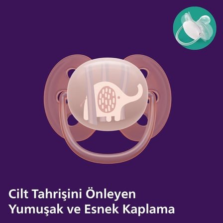Philips SCF091/09 Ultra Soft 0-6 Ay 2li Kız Emzik