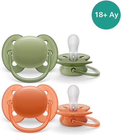 Philips Ultra Soft Emzik 18+ Ay, 2'li Unisex, SCF093/01