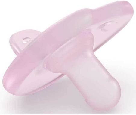 Philips Soothie Emzik, 0‑6 Ay Kız Bebekler için, 2’li Paket, Ortodontik Silikon, BPA İçermez, Tek Parça Tasarım, Hastane Onaylı, Taşıma Kutulu, SCF099/22