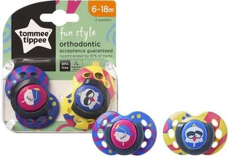 Fun Style Emzik 2 Adet - 6-18 Ay