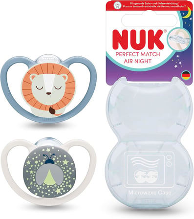 PM Air Night 2'li Gece Emzik, 0-6 ay, Aslan