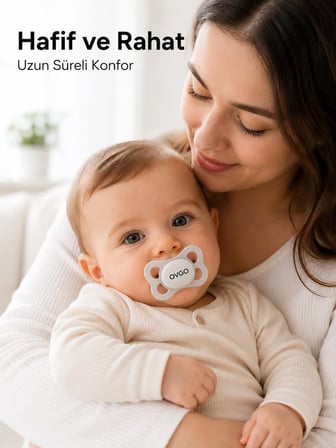 Silikon Ortodontik Emzik 0-6 Ay BPA İçermez