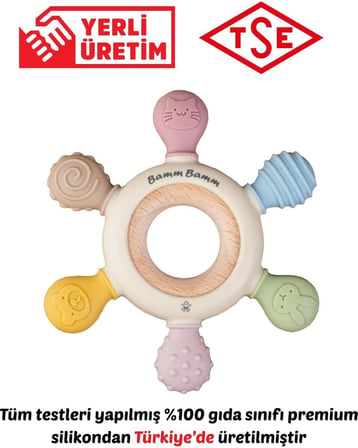 Diş Kaşıyıcı Silikon Hafif ve Rahat Kavranır