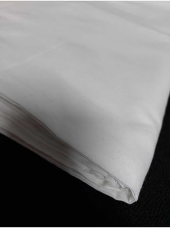 DENİZLİ ÇEYİZ 10'lu Pamuklu Beyaz Fermuarlı 50x70 Cm Iç Yastık Kılıfı