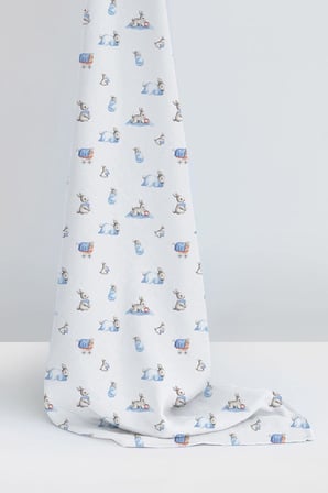 Bébé Lapin Muslin Ortu 100X100 Cm