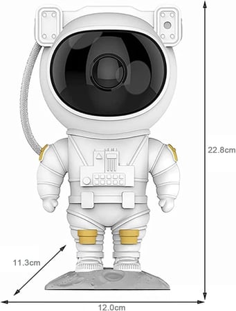 Astronot Galaxy Projektör LED Galaksi Işık Projektörü Çok Renkli Nebula Galaksi Yıldızlı Gece Işığı Uzaktan Kumandalı Projektör USB Planetaryum Projektörü Hediyelik Eşya