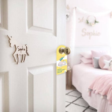 Unicorn's Room Door Hanger