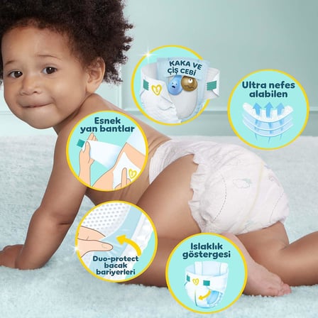 Bebek Bezi Premium Care 6 Numara 17 Adet