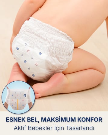Külot Bebek Bezi 5 Numara Junior 72 Adet (11-18 Kg) Ekstra Fırsat Paketi