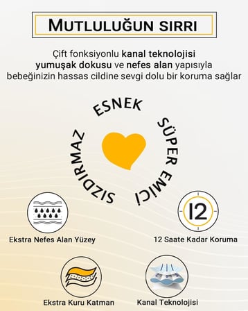 Protection Bebek Bezi 3 Numara Midi (4-9 Kg) 100 Adet – 2’li Jumbo Set, Maksimum Koruma