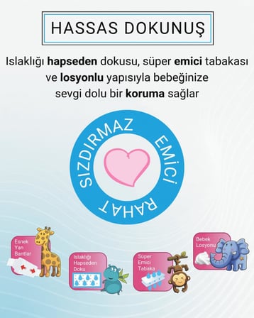 Bebek Bezi 5 Numara Junior (11-18 Kg) 104 Adet – 2’li Jumbo Set