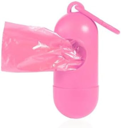 Bamm Bamm Kirli Bebek Bezi Çöp Poşeti ve Çanta Boy Taşıma Çantası (Pembe)
