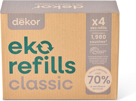Bebek Bezi Eko Klasik Bebek Bezi Kovasi Yedekleri | 4'Lu Paket