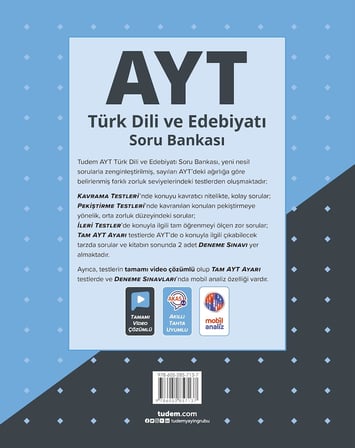 AYT Türk Dili ve Edebiyatı Soru Bankası